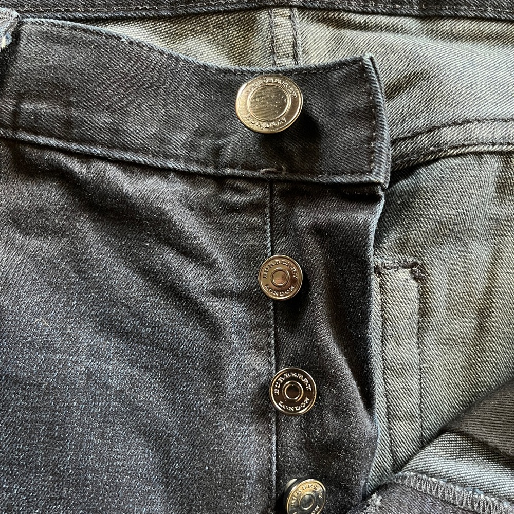 Burberry London Mens Button Fly Jeans 30 Regular - Picture 3 of 14